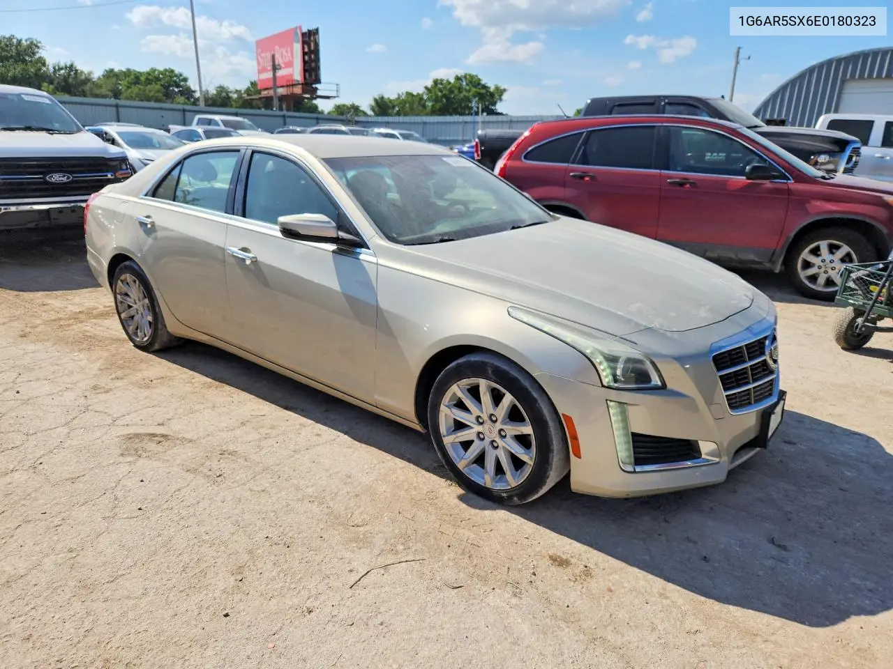 2014 Cadillac Cts Luxury Collection VIN: 1G6AR5SX6E0180323 Lot: 58085516