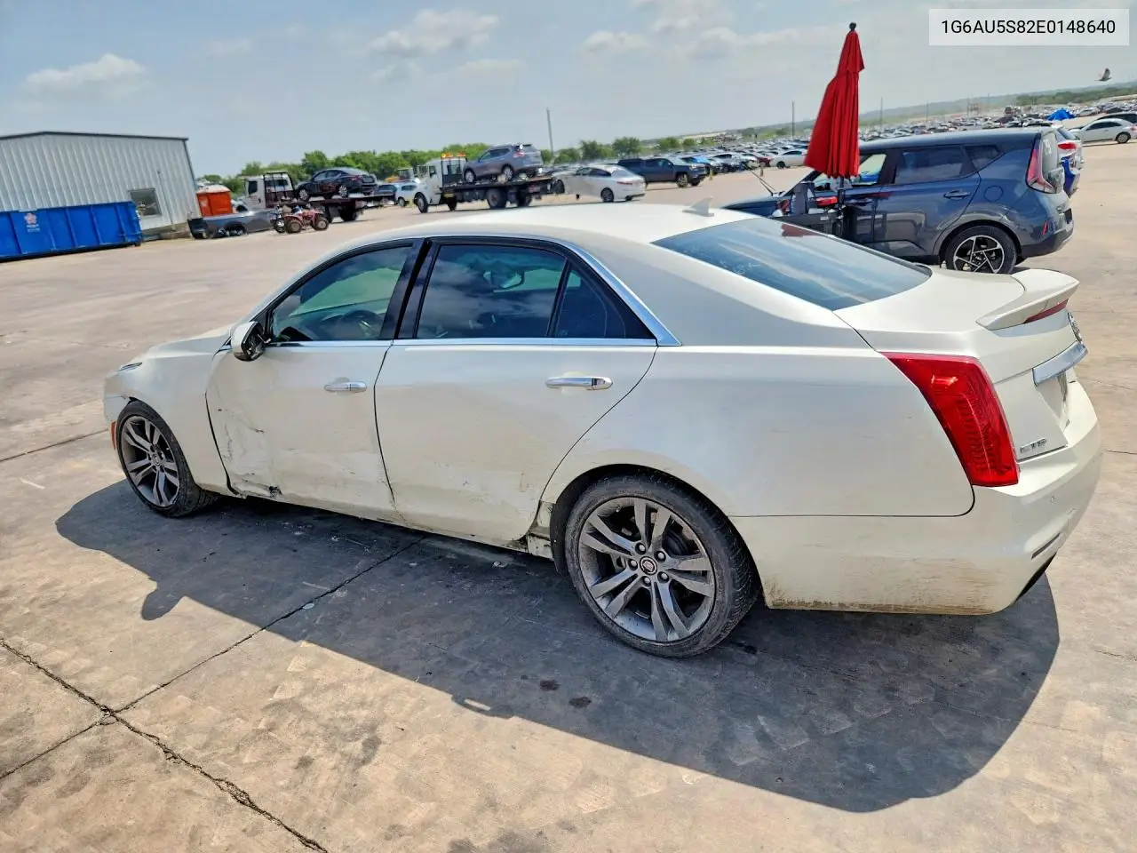 2014 Cadillac Cts Vsport VIN: 1G6AU5S82E0148640 Lot: 58519646