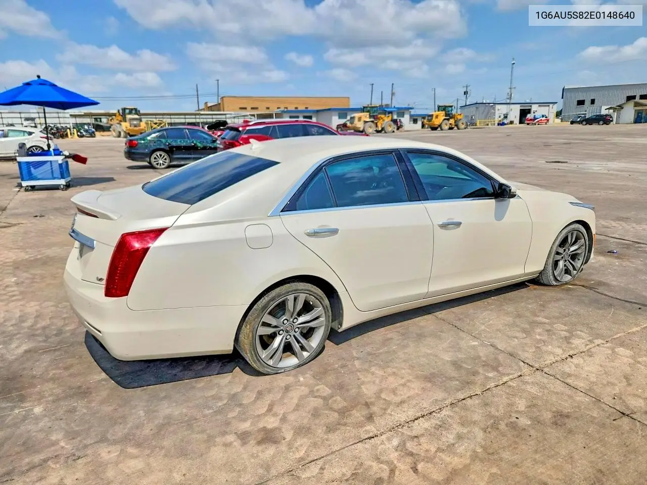 2014 Cadillac Cts Vsport VIN: 1G6AU5S82E0148640 Lot: 58519646