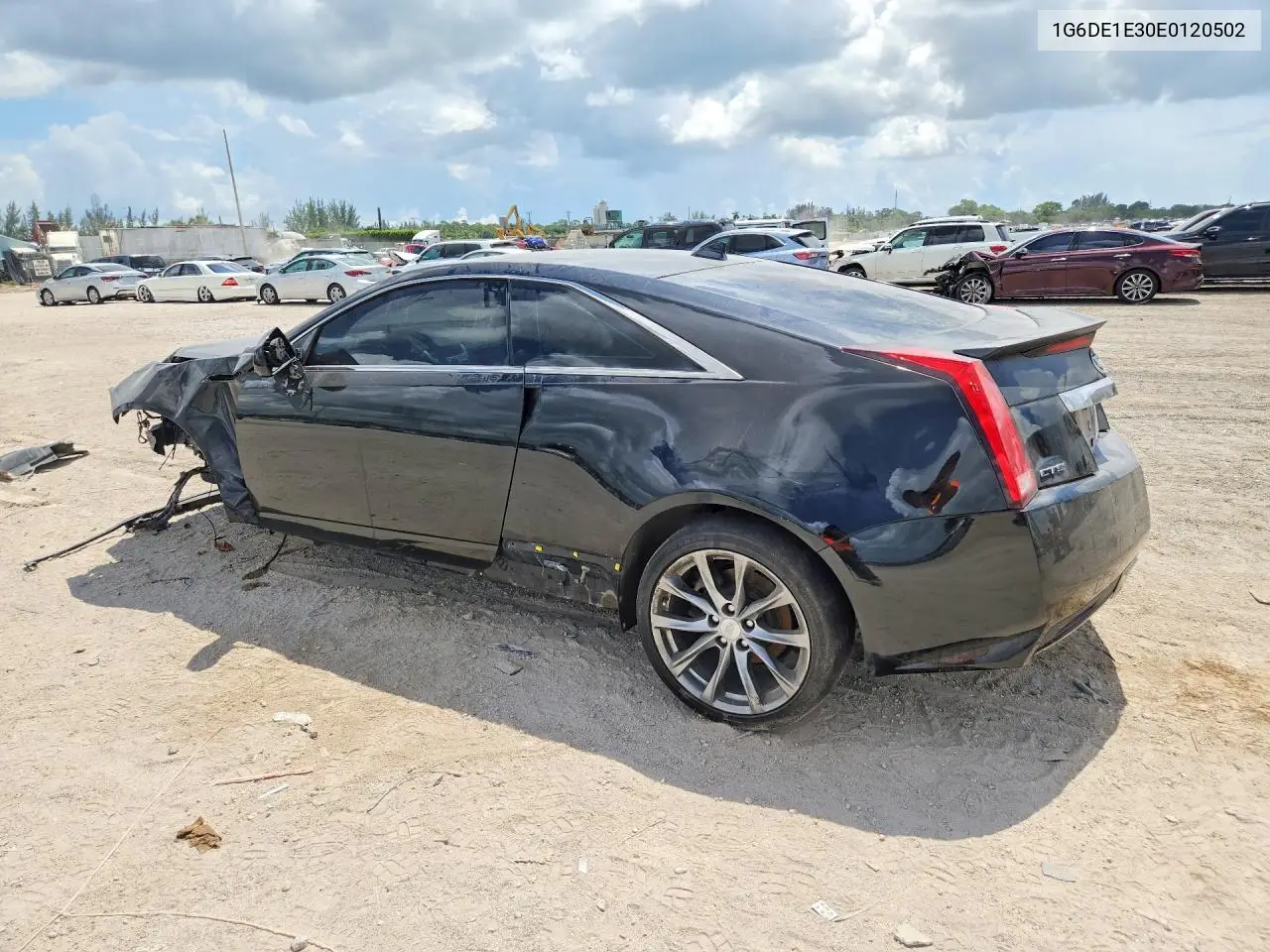 2014 Cadillac Cts VIN: 1G6DE1E30E0120502 Lot: 58639646