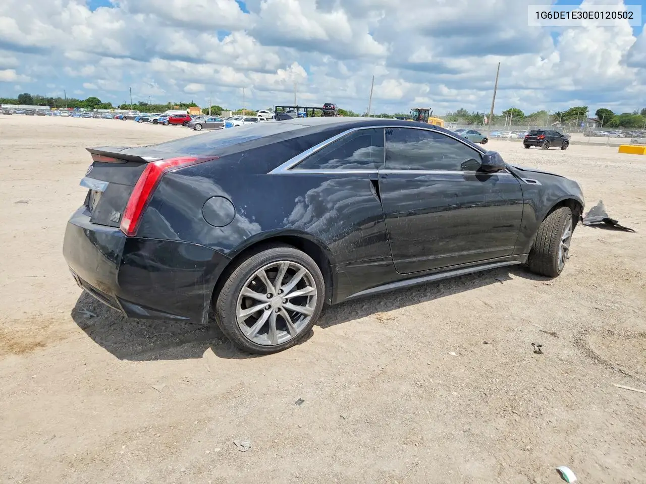 2014 Cadillac Cts VIN: 1G6DE1E30E0120502 Lot: 58639646