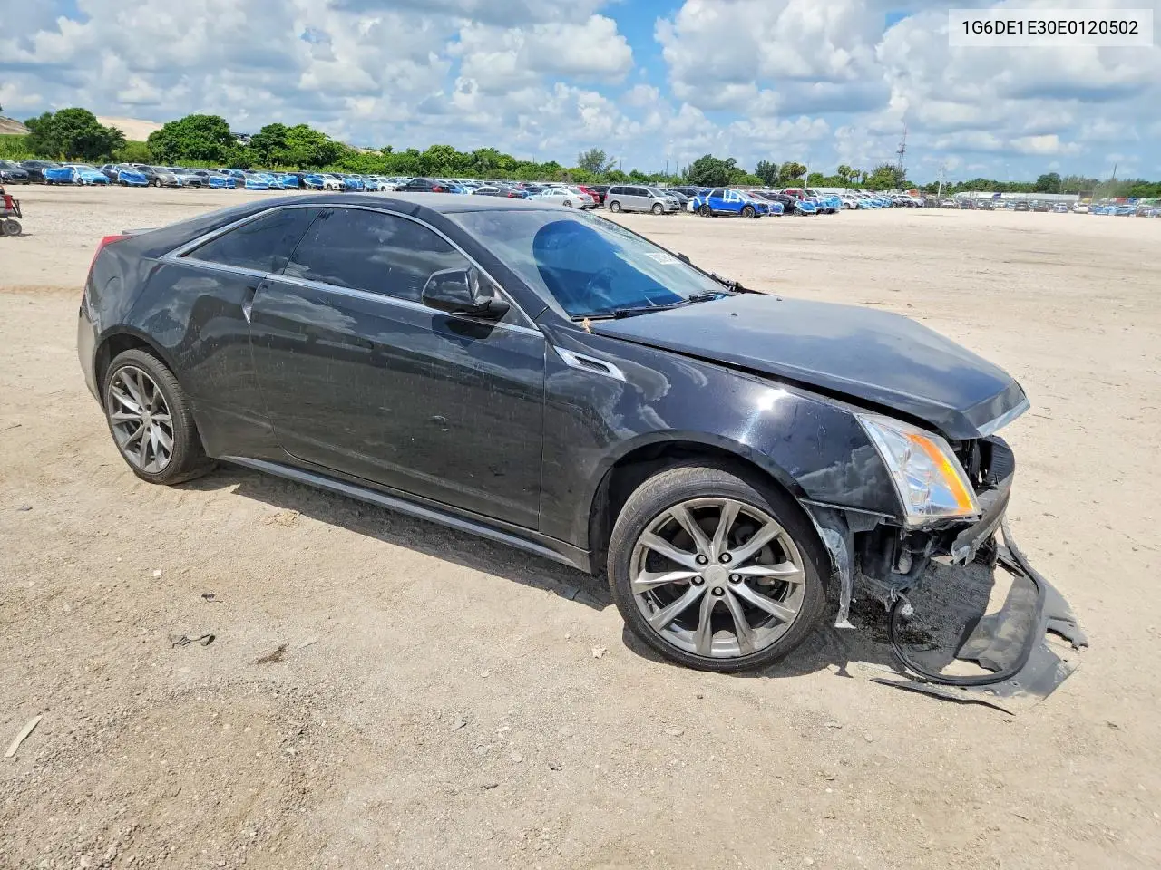 2014 Cadillac Cts VIN: 1G6DE1E30E0120502 Lot: 58639646