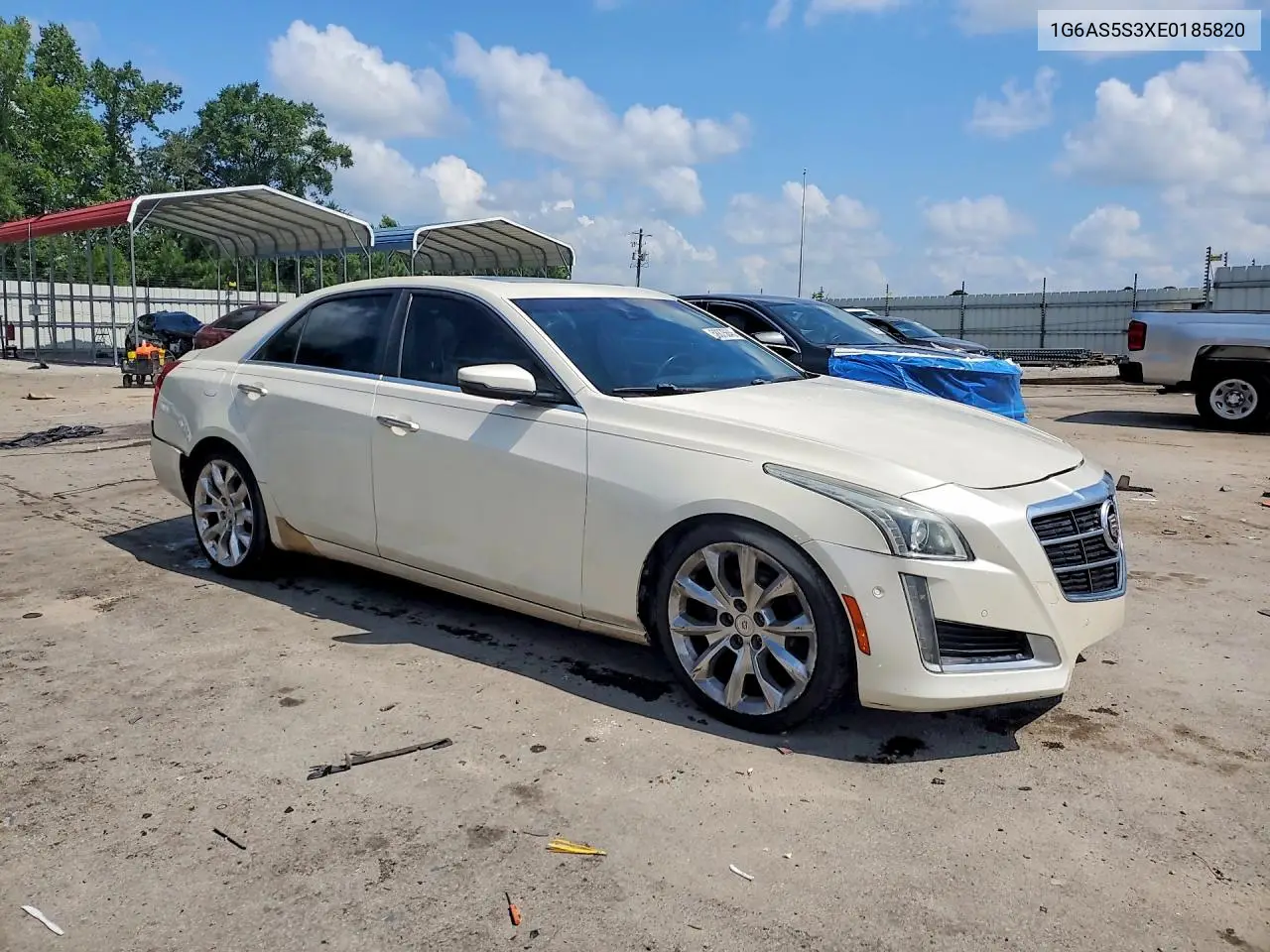 2014 Cadillac Cts Performance Collection VIN: 1G6AS5S3XE0185820 Lot: 58875646