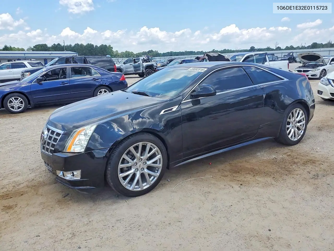2014 Cadillac Cts VIN: 1G6DE1E32E0115723 Lot: 59882816