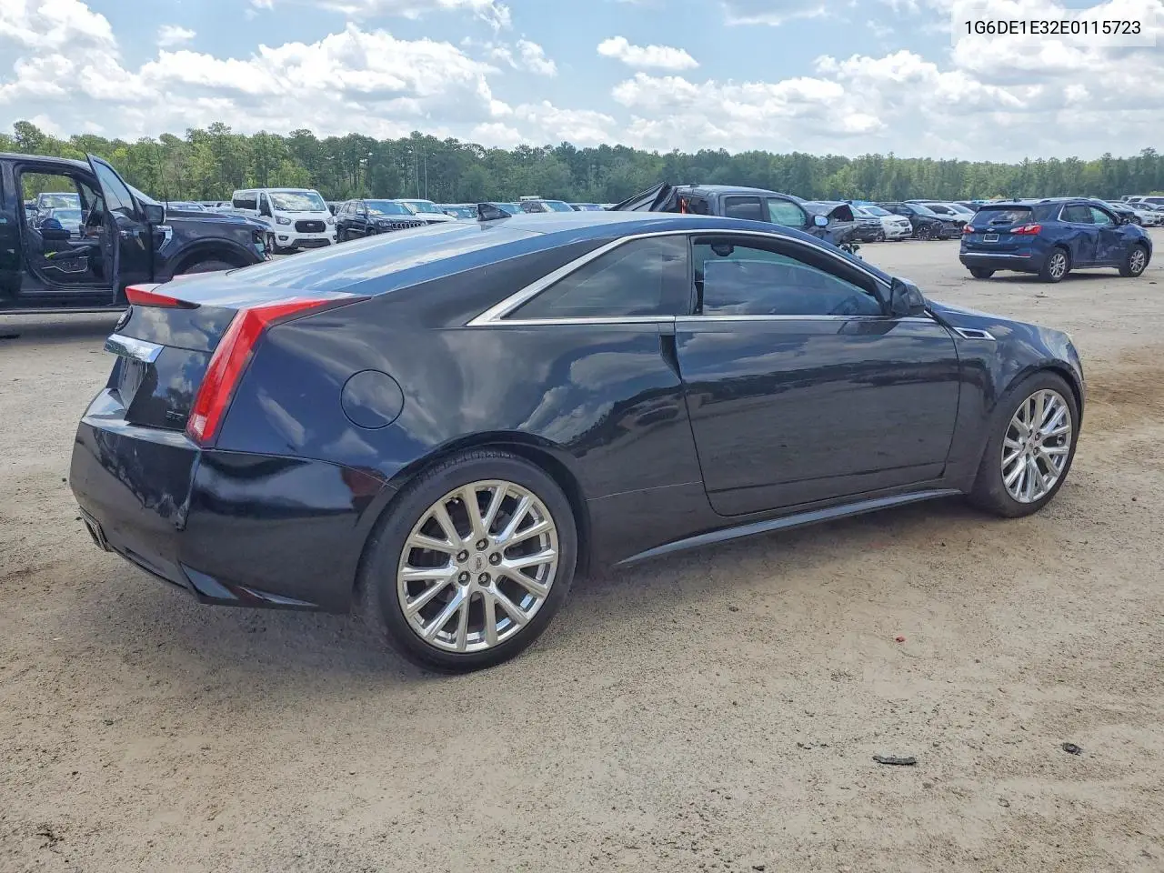 2014 Cadillac Cts VIN: 1G6DE1E32E0115723 Lot: 59882816