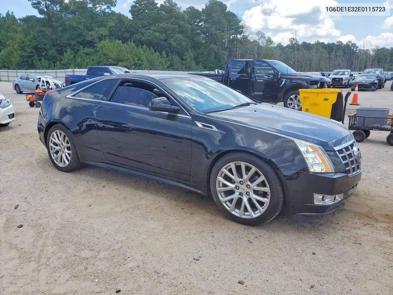 2014 Cadillac Cts VIN: 1G6DE1E32E0115723 Lot: 59882816