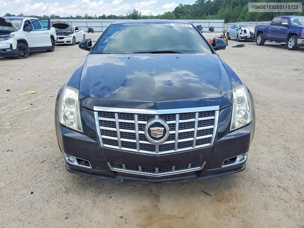 2014 Cadillac Cts VIN: 1G6DE1E32E0115723 Lot: 59882816