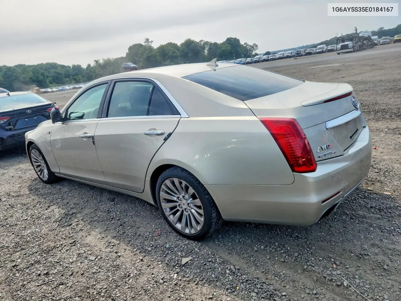 2014 Cadillac Cts Performance Collection VIN: 1G6AY5S35E0184167 Lot: 60013206