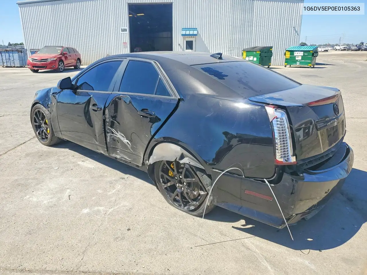 2014 Cadillac Cts-V VIN: 1G6DV5EP0E0105363 Lot: 60187636