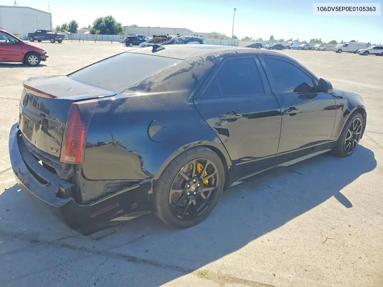 2014 Cadillac Cts-V VIN: 1G6DV5EP0E0105363 Lot: 60187636