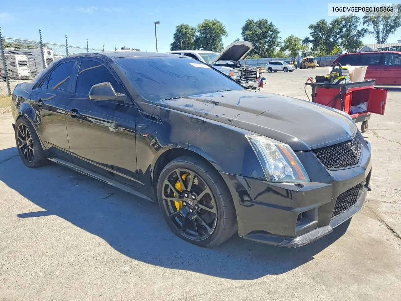 2014 Cadillac Cts-V VIN: 1G6DV5EP0E0105363 Lot: 60187636