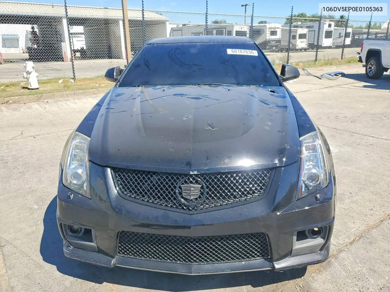 2014 Cadillac Cts-V VIN: 1G6DV5EP0E0105363 Lot: 60187636