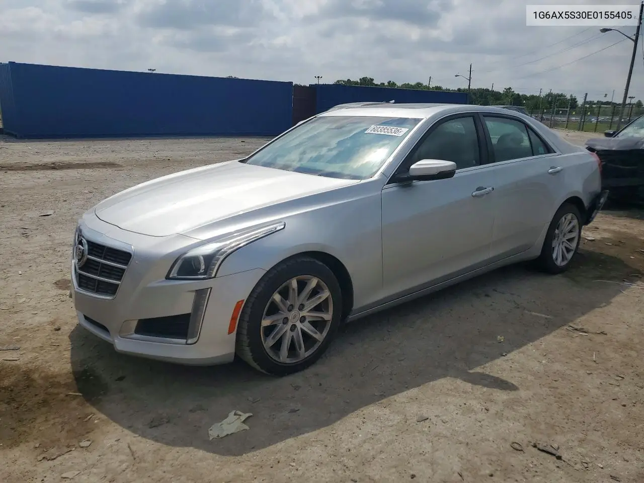2014 Cadillac Cts Luxury Collection VIN: 1G6AX5S30E0155405 Lot: 60385536
