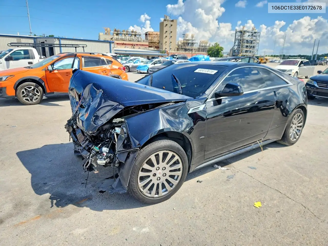 2014 Cadillac Cts Performance Collection VIN: 1G6DC1E33E0172678 Lot: 60413616