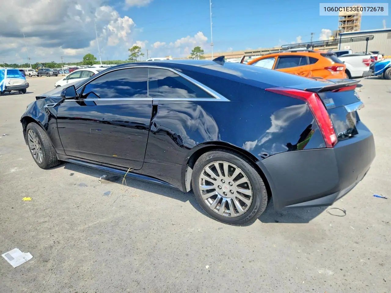 2014 Cadillac Cts Performance Collection VIN: 1G6DC1E33E0172678 Lot: 60413616