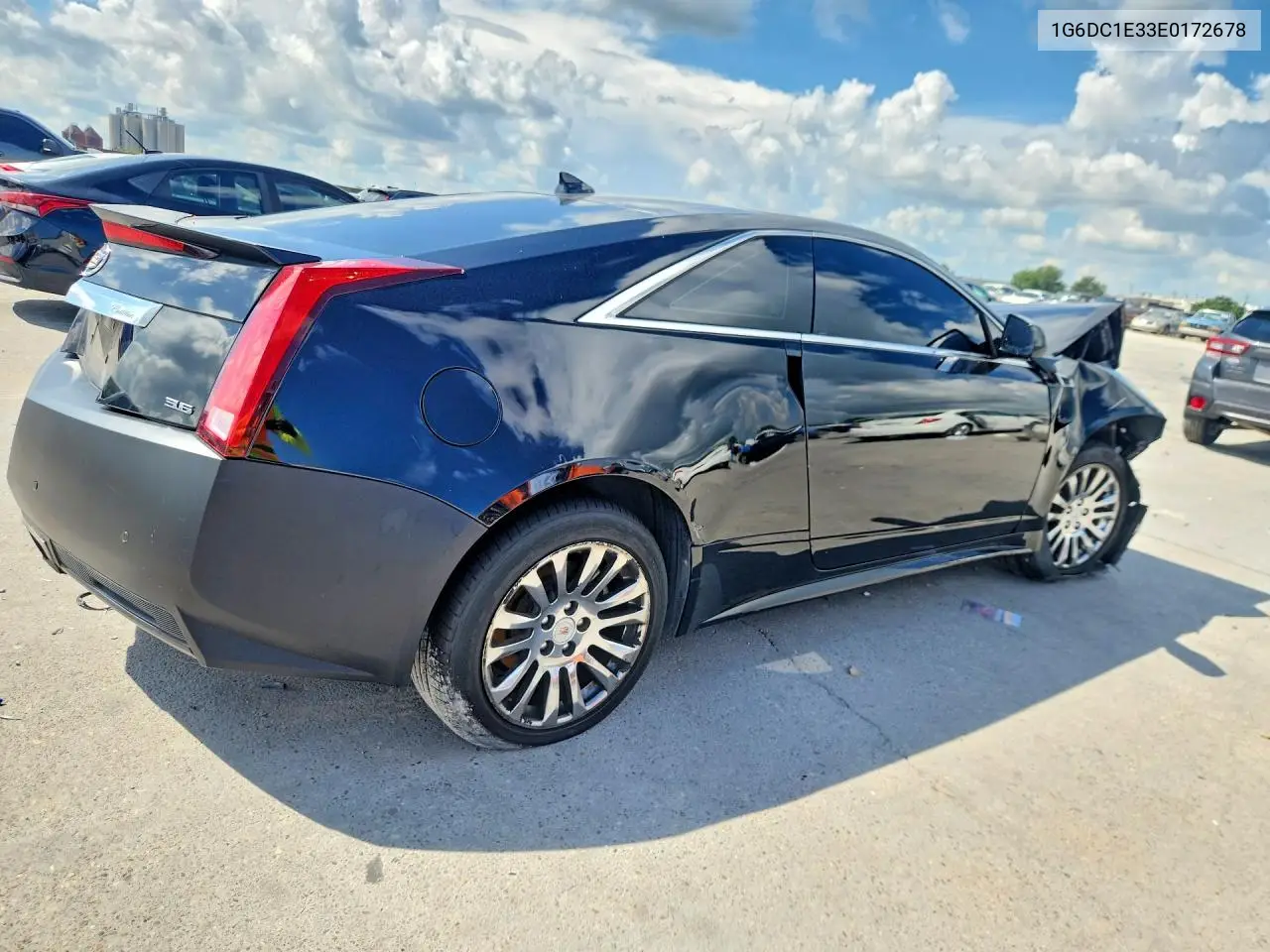 2014 Cadillac Cts Performance Collection VIN: 1G6DC1E33E0172678 Lot: 60413616