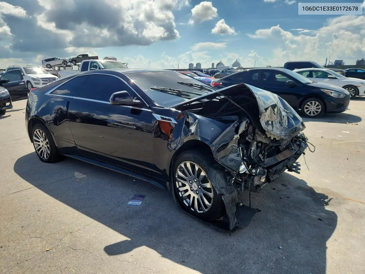 2014 Cadillac Cts Performance Collection VIN: 1G6DC1E33E0172678 Lot: 60413616
