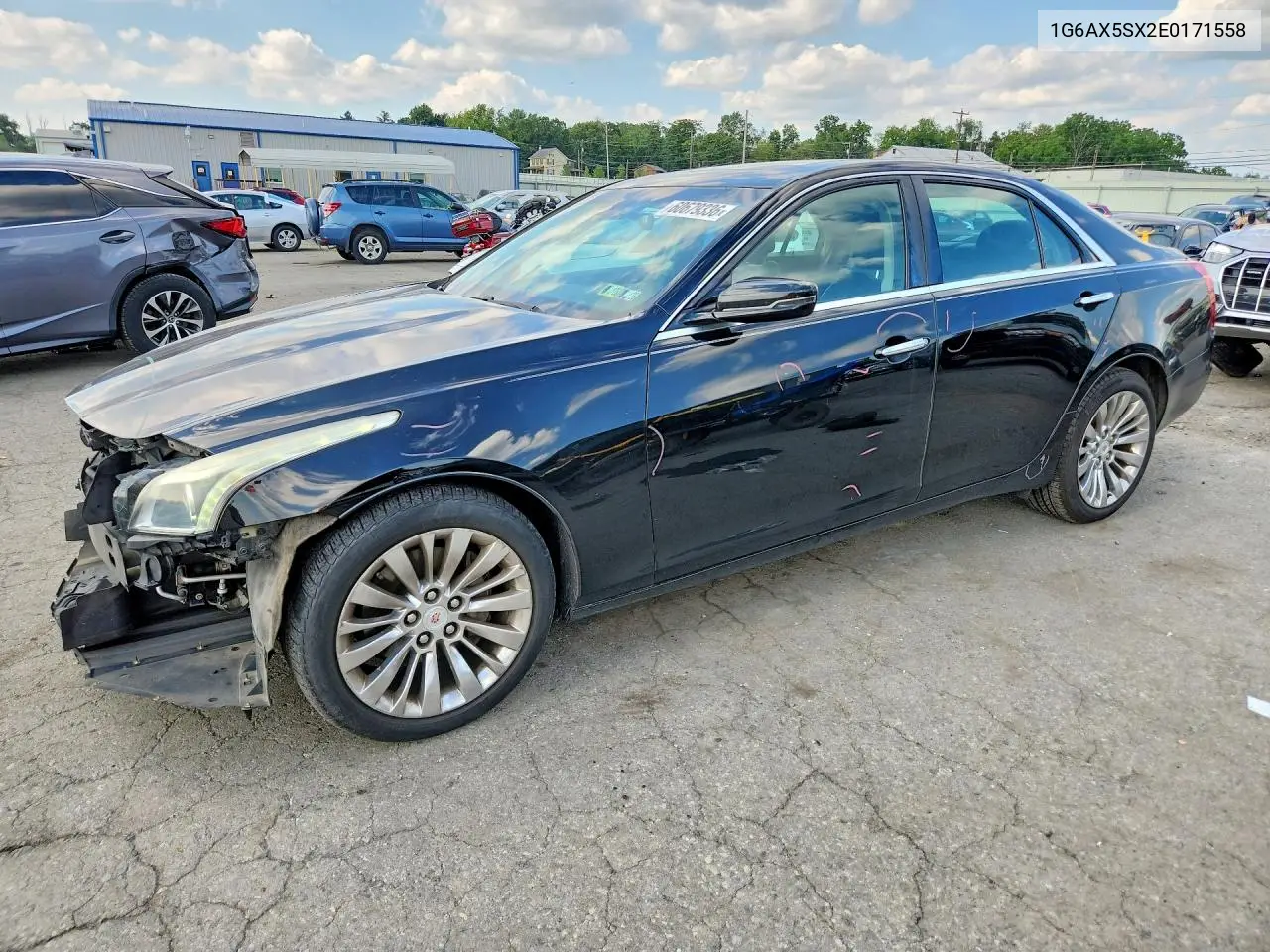 2014 Cadillac Cts Luxury Collection VIN: 1G6AX5SX2E0171558 Lot: 60679336