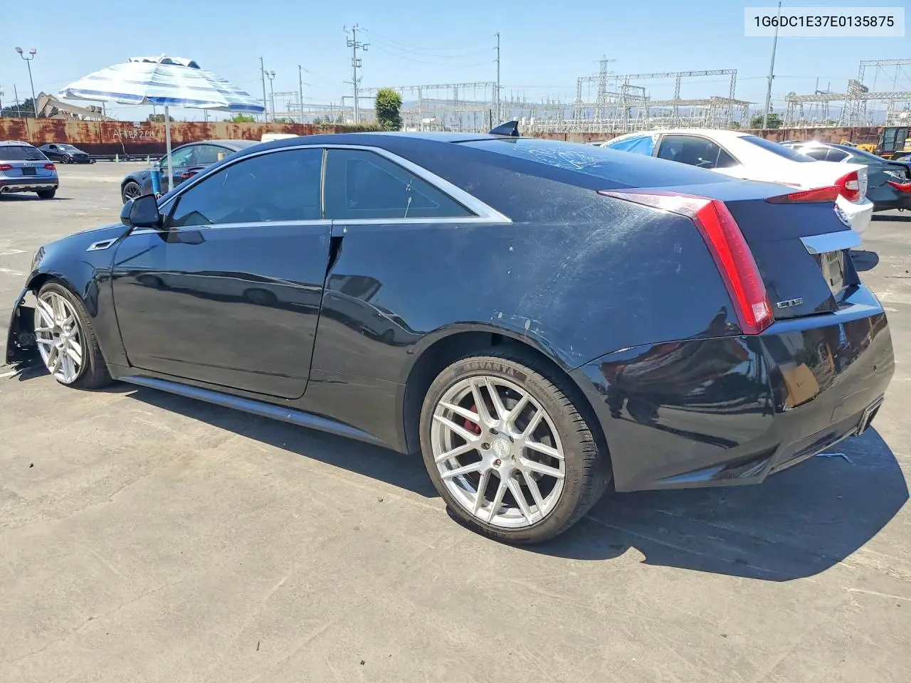2014 Cadillac Cts Performance Collection VIN: 1G6DC1E37E0135875 Lot: 61182026