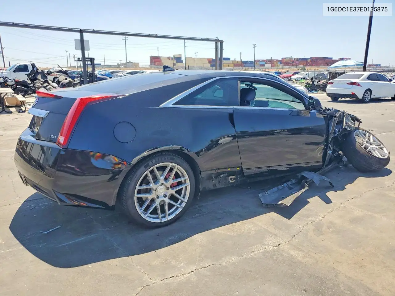 2014 Cadillac Cts Performance Collection VIN: 1G6DC1E37E0135875 Lot: 61182026