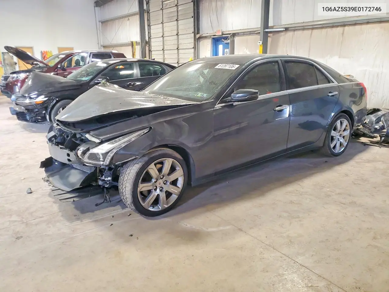 2014 Cadillac Cts Premium Collection VIN: 1G6AZ5S39E0172746 Lot: 61287106