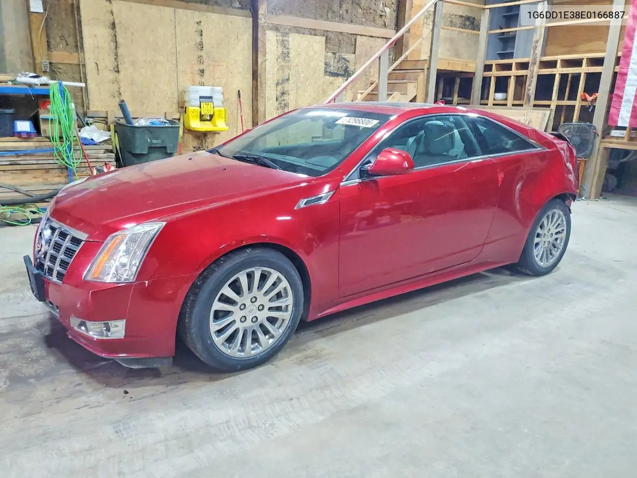 2014 Cadillac Cts Premium Collection VIN: 1G6DD1E38E0166887 Lot: 61298806