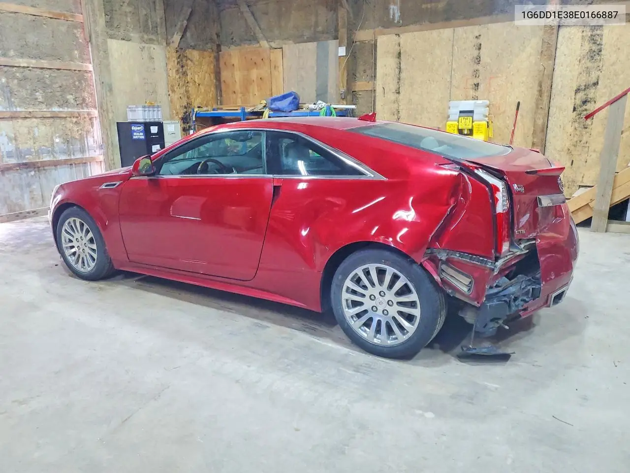 2014 Cadillac Cts Premium Collection VIN: 1G6DD1E38E0166887 Lot: 61298806