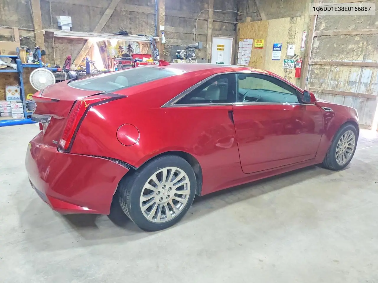 2014 Cadillac Cts Premium Collection VIN: 1G6DD1E38E0166887 Lot: 61298806
