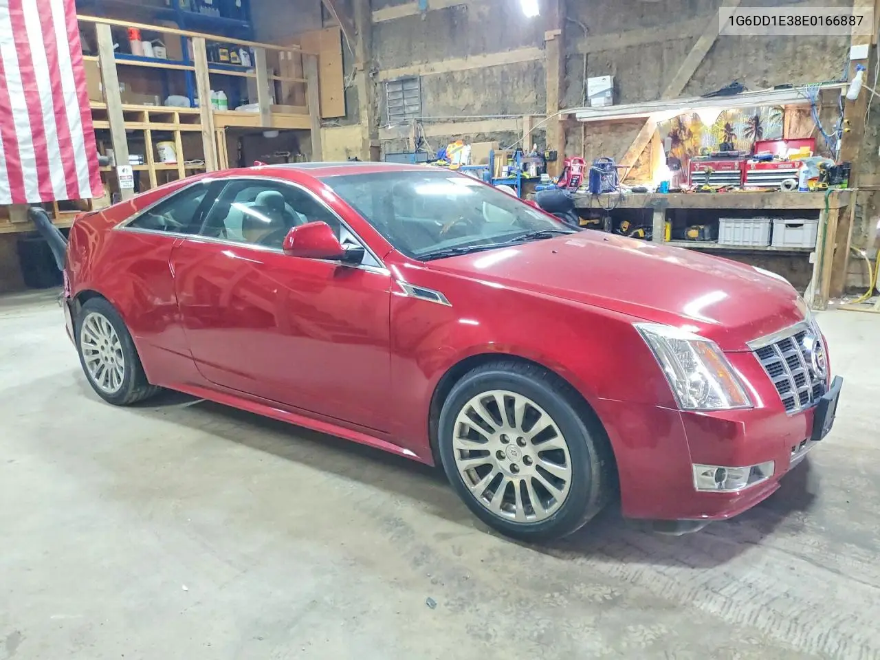 2014 Cadillac Cts Premium Collection VIN: 1G6DD1E38E0166887 Lot: 61298806