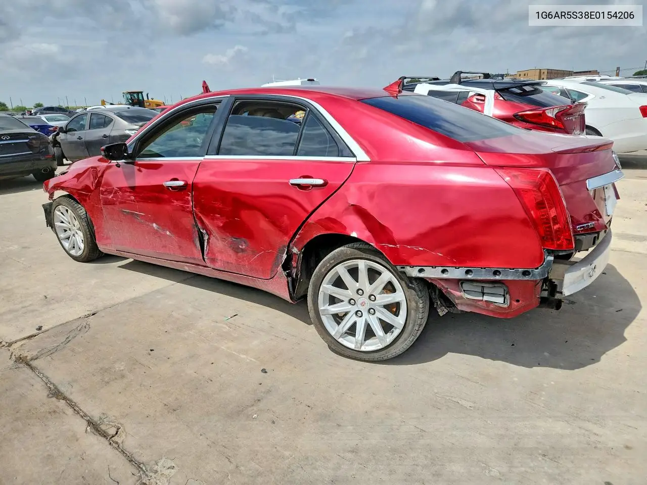 2014 Cadillac Cts Luxury Collection VIN: 1G6AR5S38E0154206 Lot: 61527126