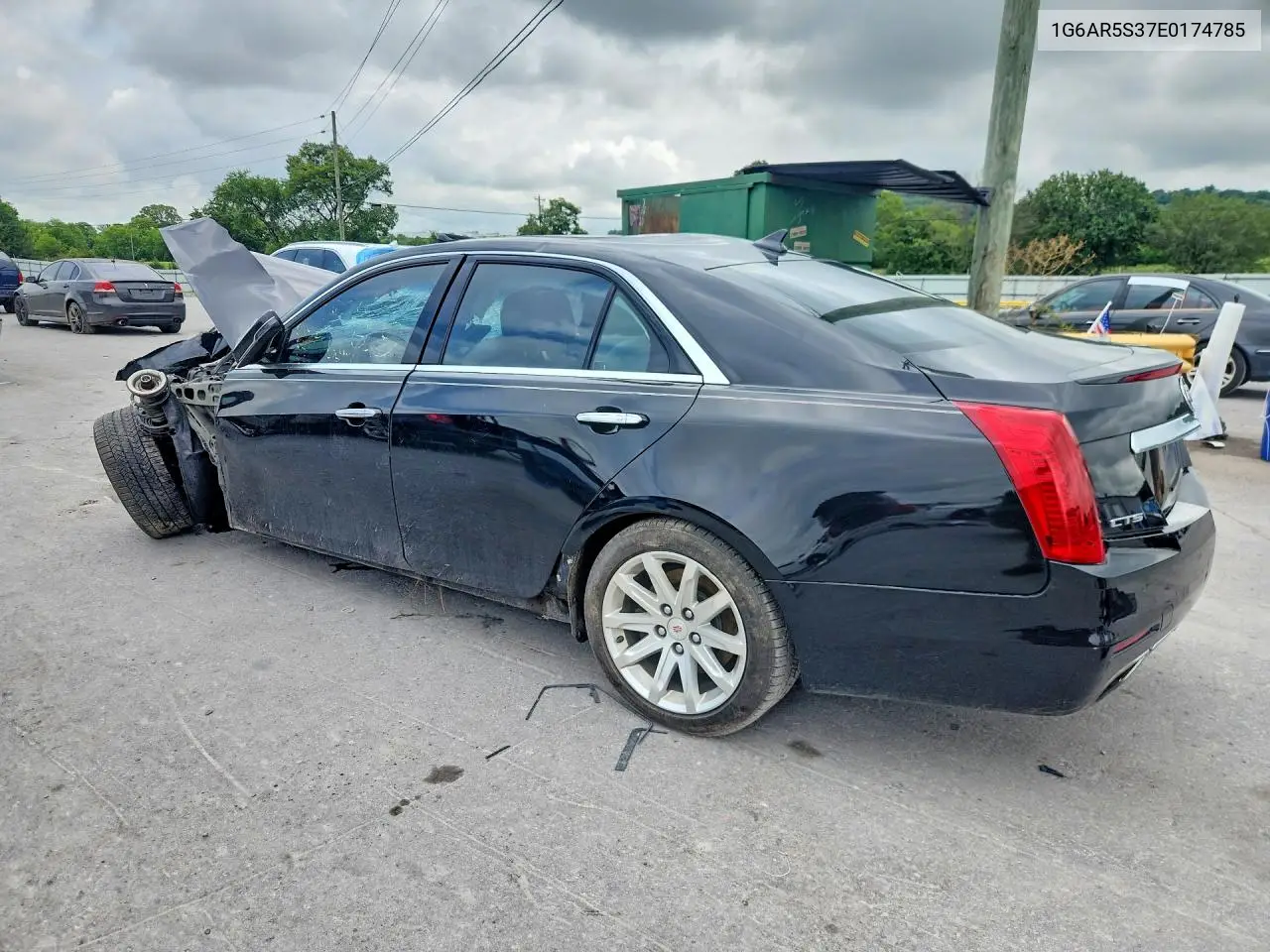 2014 Cadillac Cts Luxury Collection VIN: 1G6AR5S37E0174785 Lot: 61558216