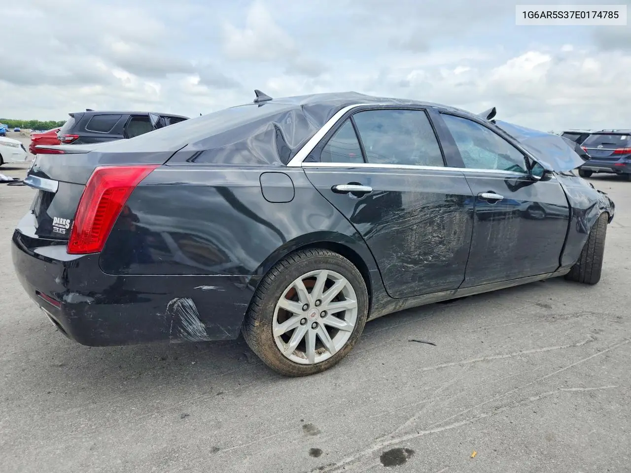 2014 Cadillac Cts Luxury Collection VIN: 1G6AR5S37E0174785 Lot: 61558216