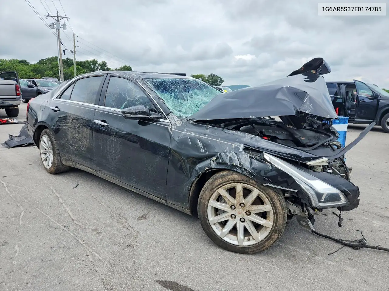 2014 Cadillac Cts Luxury Collection VIN: 1G6AR5S37E0174785 Lot: 61558216