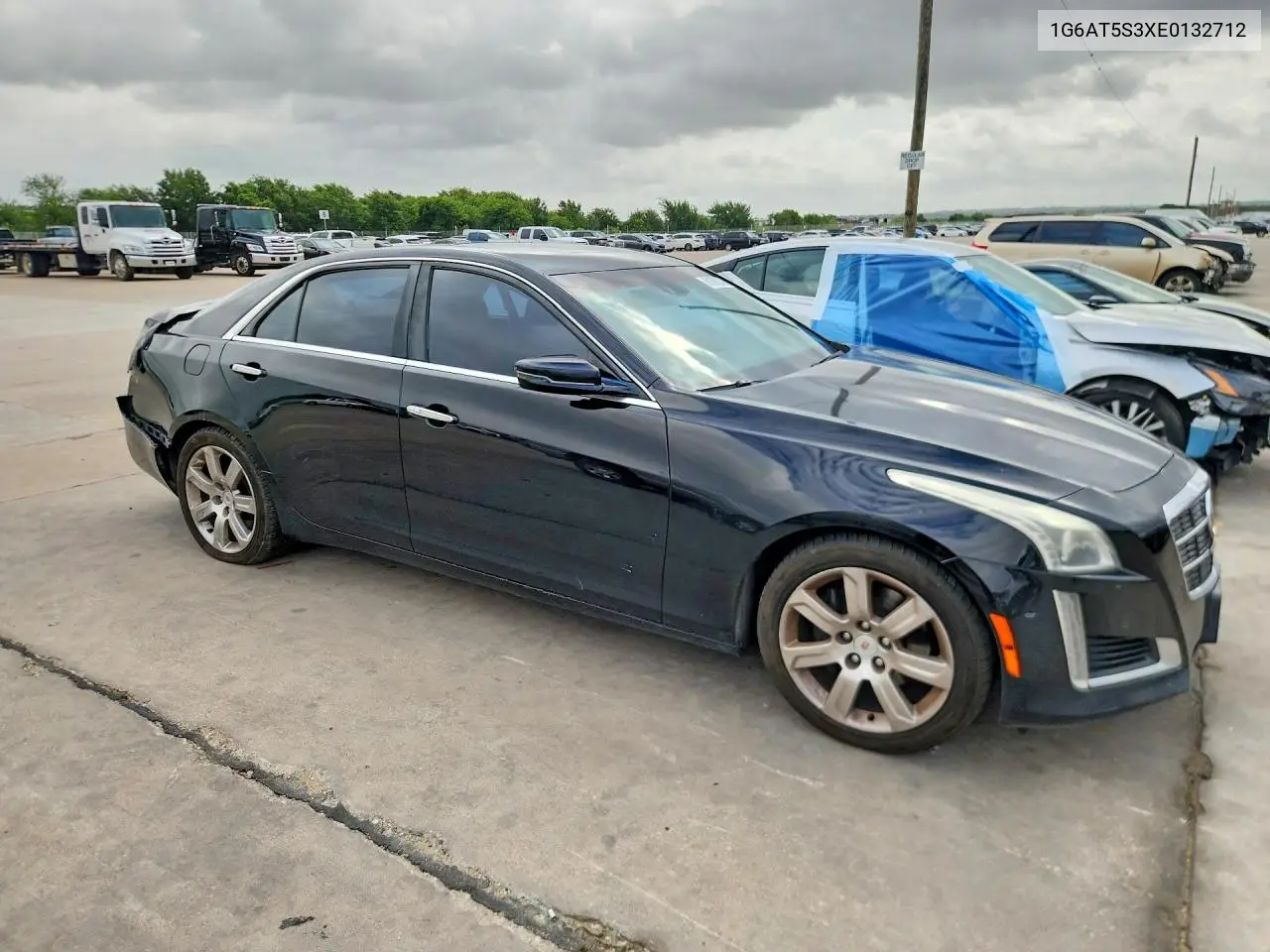 2014 Cadillac Cts Premium Collection VIN: 1G6AT5S3XE0132712 Lot: 61578276