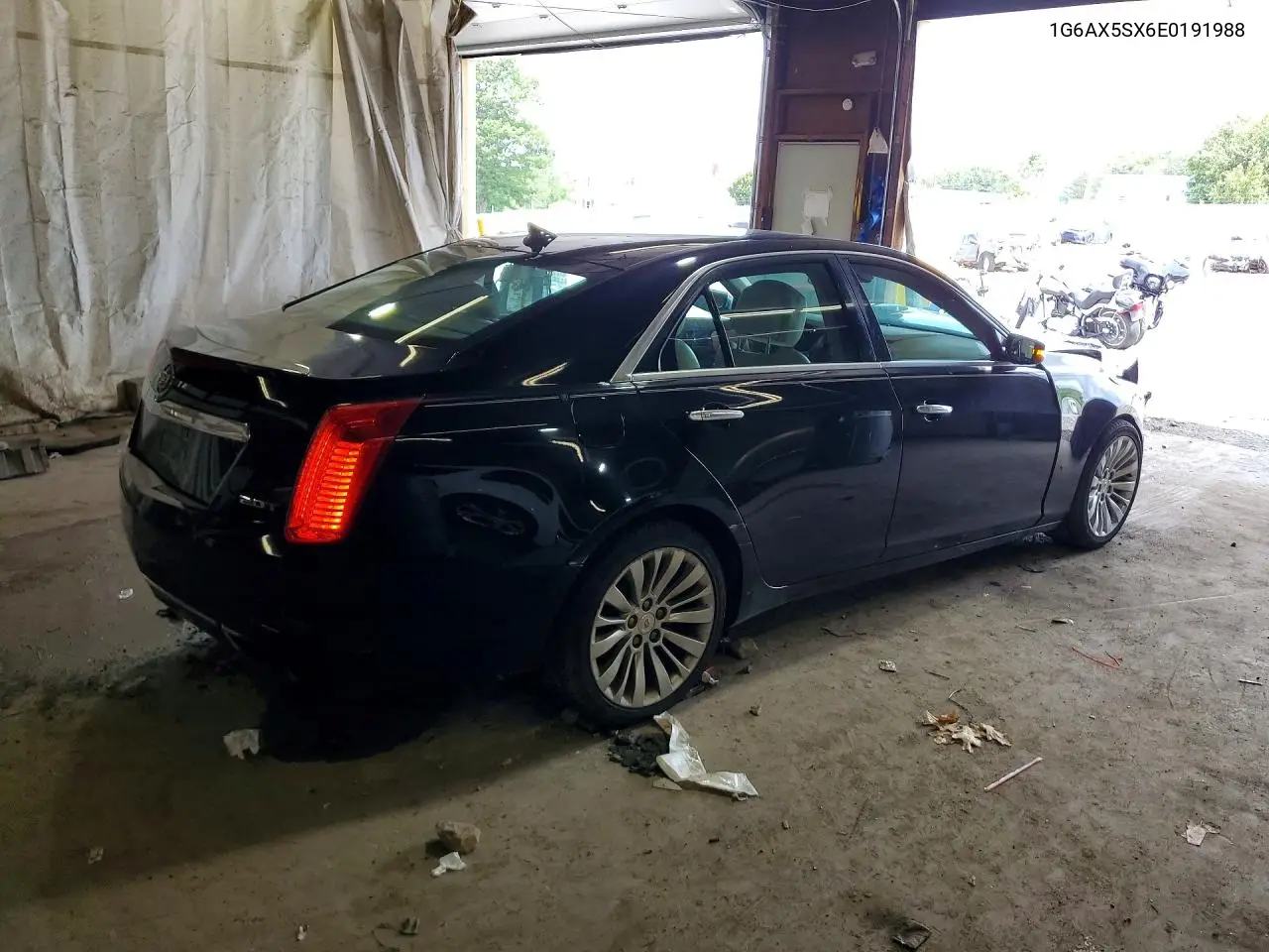 2014 Cadillac Cts Luxury Collection VIN: 1G6AX5SX6E0191988 Lot: 61580426