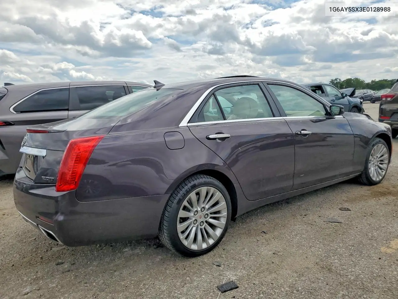 2014 Cadillac Cts Performance Collection VIN: 1G6AY5SX3E0128988 Lot: 61915846