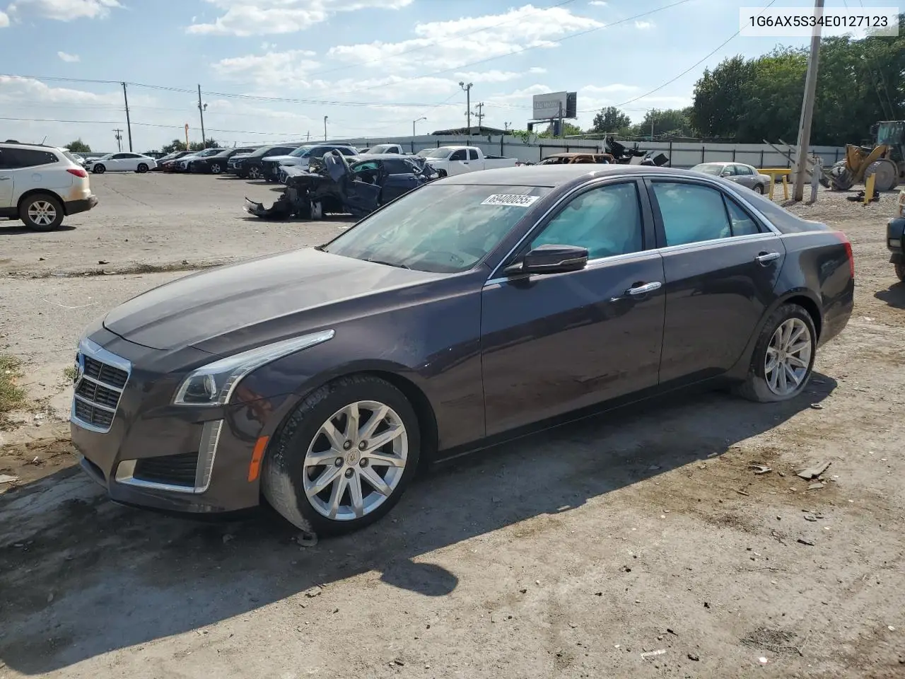 1G6AX5S34E0127123 2014 Cadillac Cts Luxury Collection