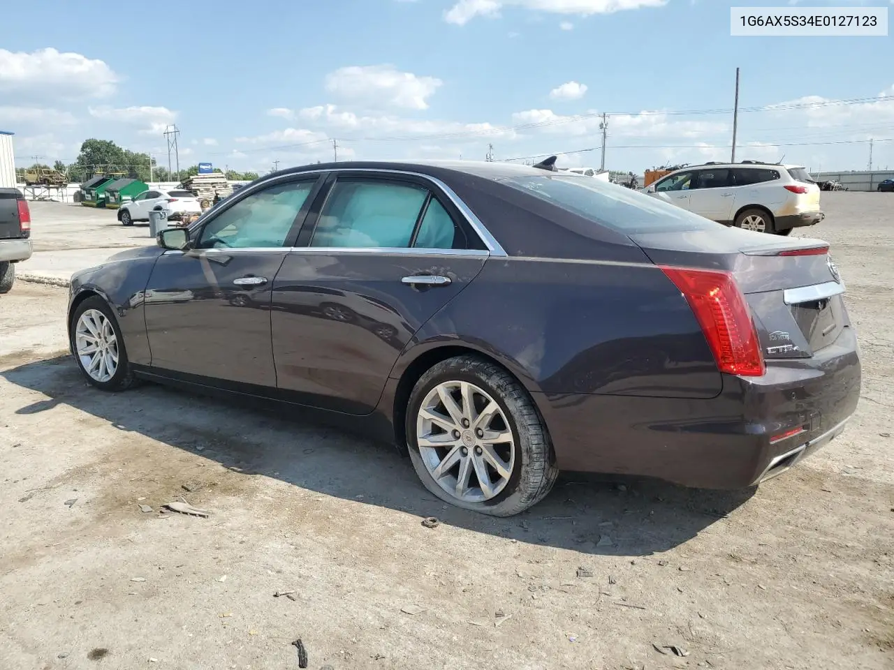 1G6AX5S34E0127123 2014 Cadillac Cts Luxury Collection