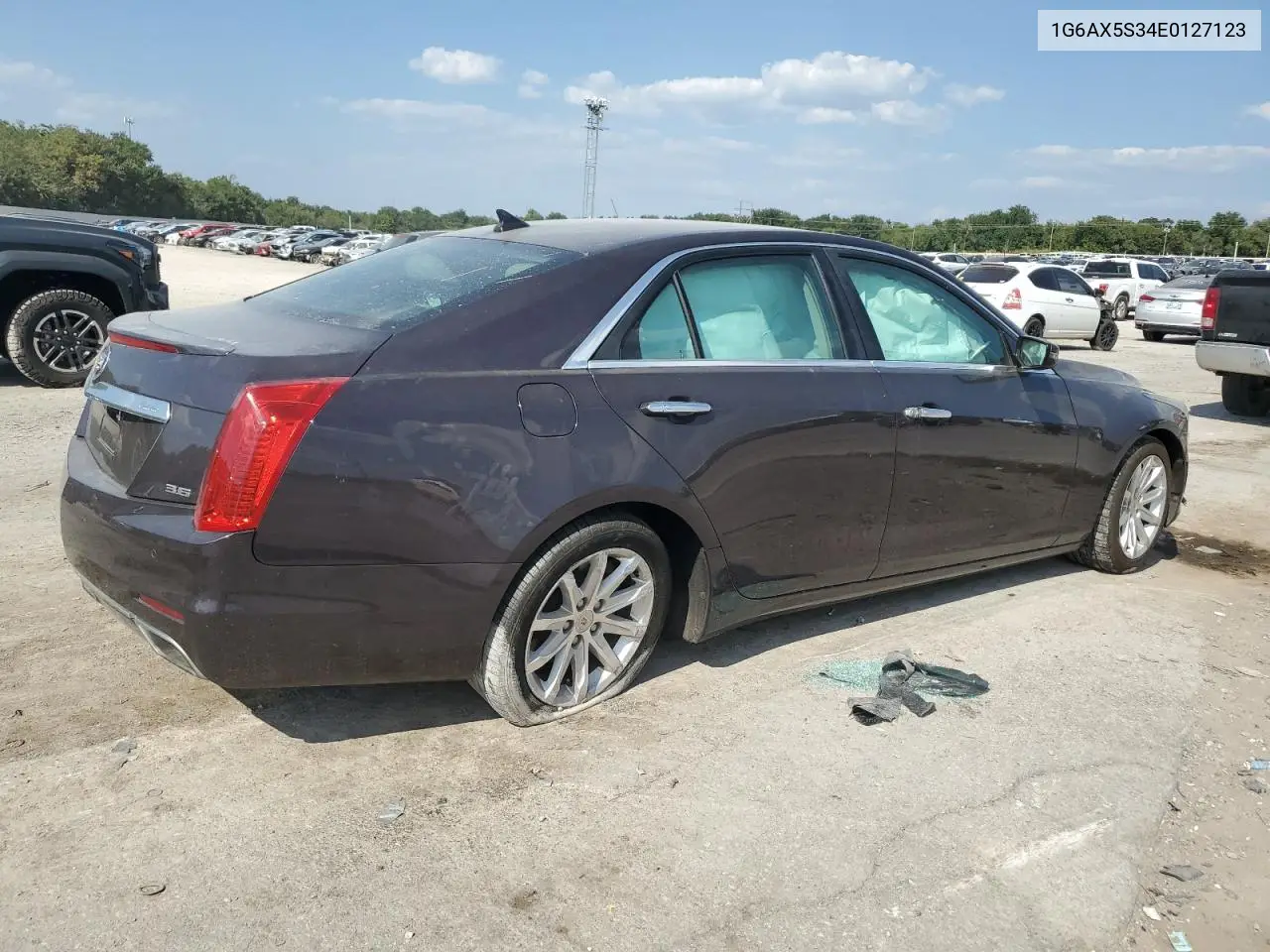 1G6AX5S34E0127123 2014 Cadillac Cts Luxury Collection