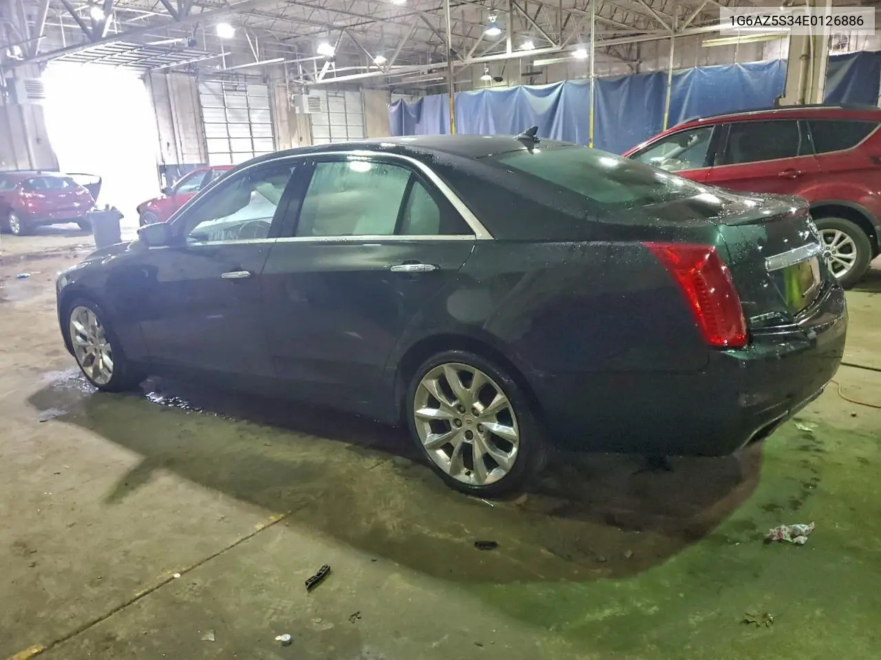 1G6AZ5S34E0126886 2014 Cadillac Cts Premium Collection