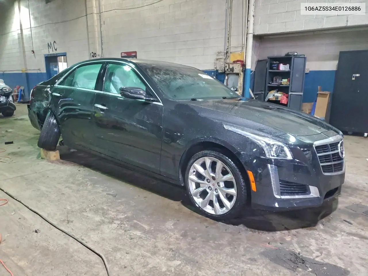 1G6AZ5S34E0126886 2014 Cadillac Cts Premium Collection