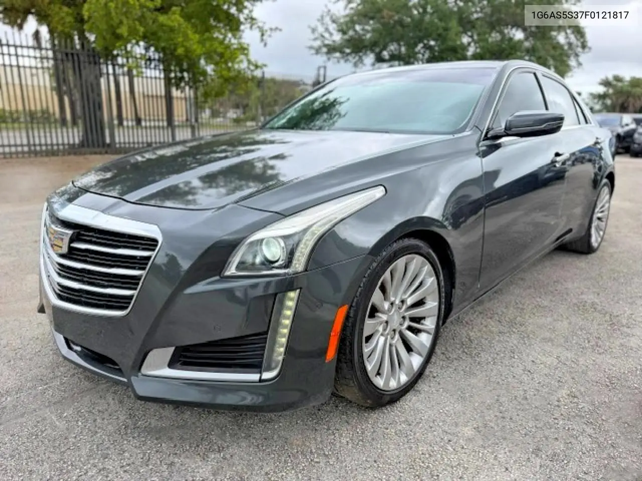 2015 Cadillac Cts Performance Collection VIN: 1G6AS5S37F0121817 Lot: 53837136