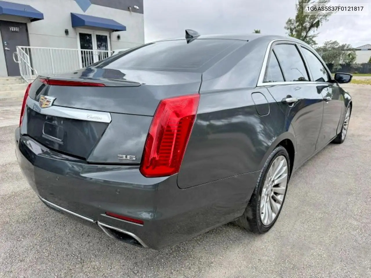 2015 Cadillac Cts Performance Collection VIN: 1G6AS5S37F0121817 Lot: 53837136