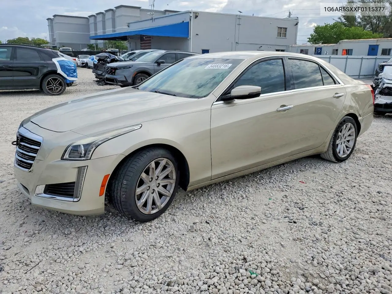 2015 Cadillac Cts Luxury Collection VIN: 1G6AR5SXXF0115377 Lot: 54883216