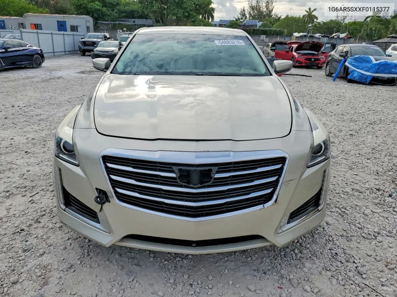 2015 Cadillac Cts Luxury Collection VIN: 1G6AR5SXXF0115377 Lot: 54883216