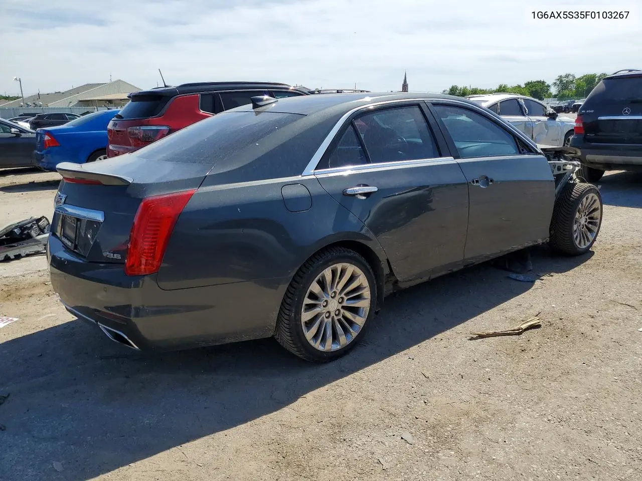 2015 Cadillac Cts Luxury Collection VIN: 1G6AX5S35F0103267 Lot: 55436826