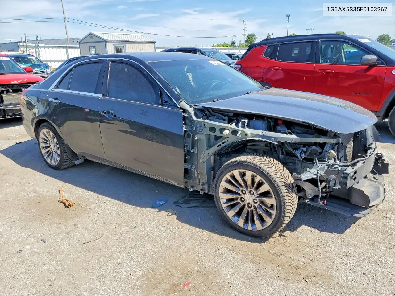 2015 Cadillac Cts Luxury Collection VIN: 1G6AX5S35F0103267 Lot: 55436826