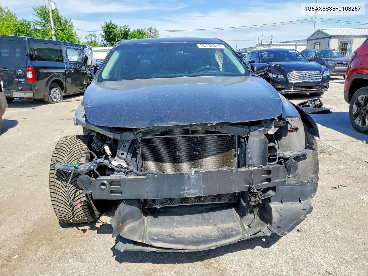 2015 Cadillac Cts Luxury Collection VIN: 1G6AX5S35F0103267 Lot: 55436826