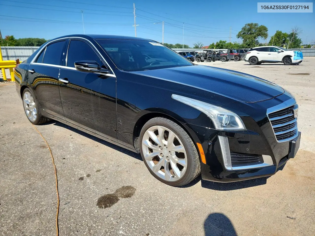 2015 Cadillac Cts Premium Collection VIN: 1G6AZ5S30F0127194 Lot: 56448286