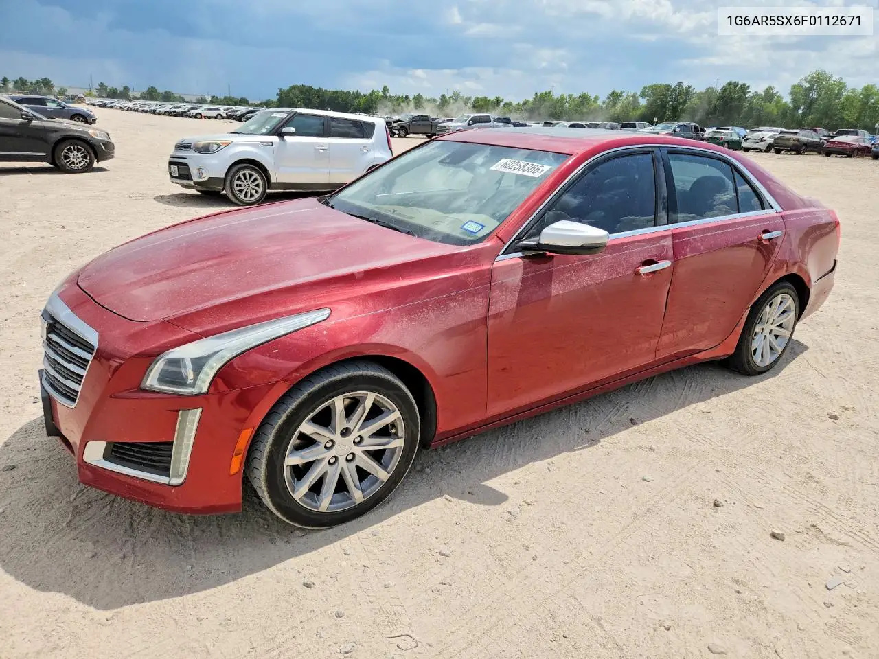 2015 Cadillac Cts Luxury Collection VIN: 1G6AR5SX6F0112671 Lot: 60258366